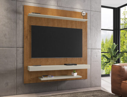 Painel Leme - Para Tv´s até 60" - Naturalle / Off White